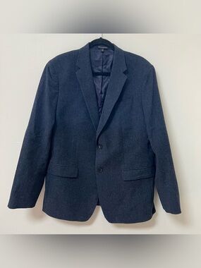 Banana Republic Men's Navy Blue Blazer Slim Fit 44R
